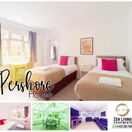 Beautiful 6 Bedroom House For 17 Guests Next To Edgbaston Stadium Birmingam Exterior foto