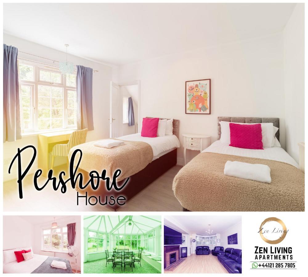 Beautiful 6 Bedroom House For 17 Guests Next To Edgbaston Stadium Birmingam Exterior foto